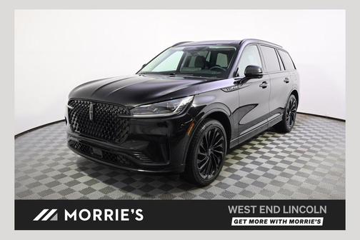 Infinite Black Metallic Clearcoat 2026 Lincoln Aviator Reserve AWD
