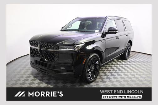 Infinite Black Metallic Clearcoat 2026 Lincoln Navigator Reserve