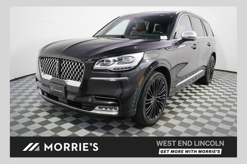 Infinite Black 2021 Lincoln Aviator Black Label AWD