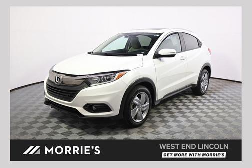 Platinum White Pearl 2019 Honda HR-V EX