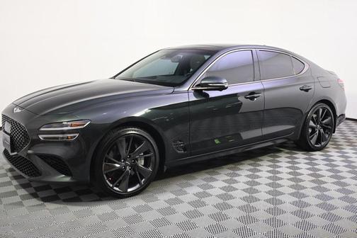 Hallasan Green 2023 Genesis G70 3.3T AWD