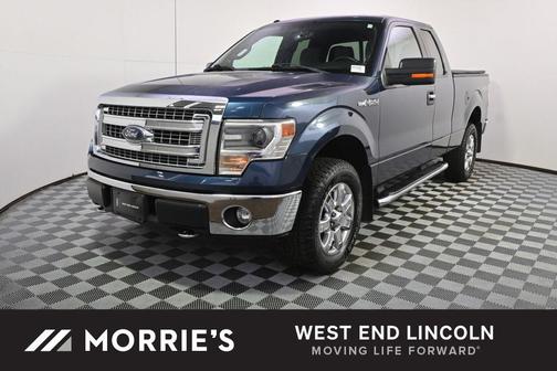 Blue 2014 Ford F-150 XLT