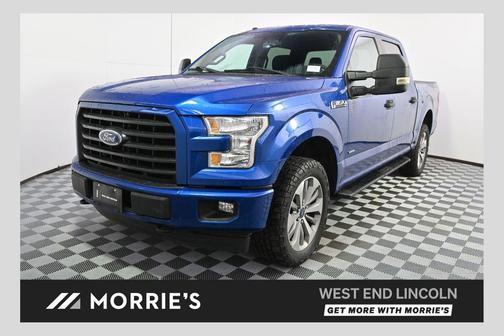 Lightning Blue 2017 Ford F-150 XL