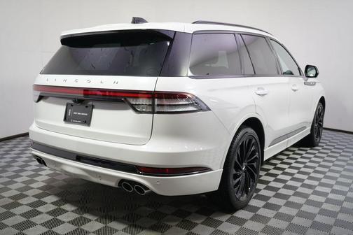 Pristine White Metallic Tri-Coat 2026 Lincoln Aviator Reserve AWD