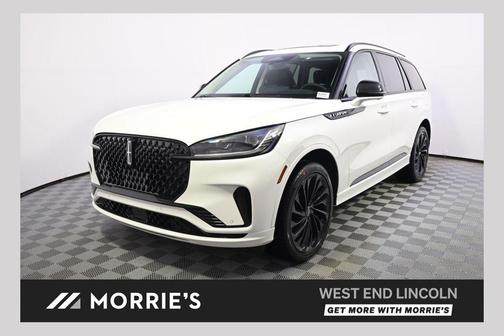 Pristine White Metallic Tri-Coat 2026 Lincoln Aviator Reserve AWD