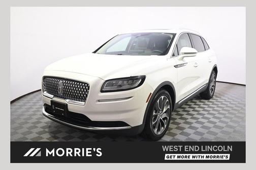 Pristine White Metallic Tri-Coat 2023 Lincoln Nautilus Reserve
