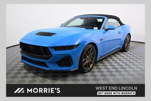 Grabber Blue Metallic 2025 Ford Mustang GT Premium