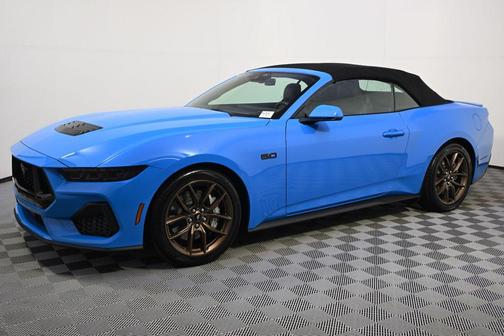 Grabber Blue Metallic 2025 Ford Mustang GT Premium
