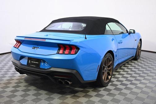Grabber Blue Metallic 2025 Ford Mustang GT Premium