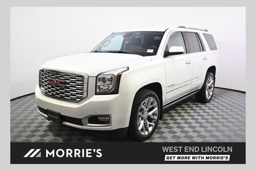White Frost Tricoat 2020 GMC Yukon Denali