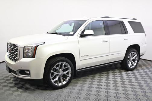 White Frost Tricoat 2020 GMC Yukon Denali