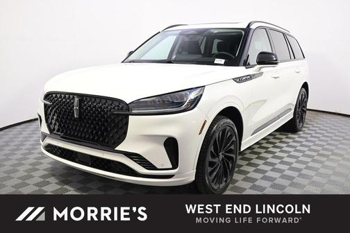 Pristine White Metallic Tri-Coat 2026 Lincoln Aviator Reserve AWD