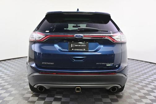 Blue Jeans Metallic 2017 Ford Edge Titanium