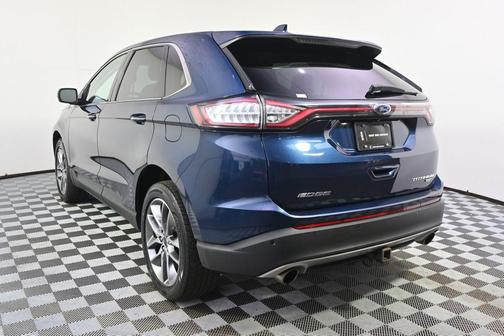 Blue Jeans Metallic 2017 Ford Edge Titanium