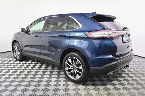 Blue Jeans Metallic 2017 Ford Edge Titanium