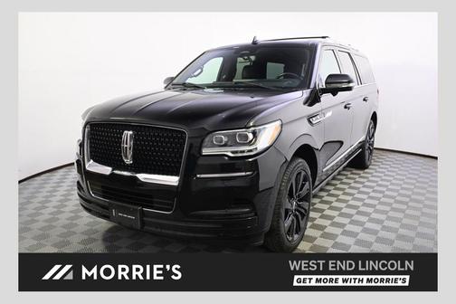 Infinite Black Metallic Clearcoat 2023 Lincoln Navigator Reserve