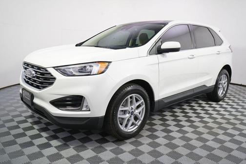 Star White Metallic Tri-Coat 2022 Ford Edge SEL