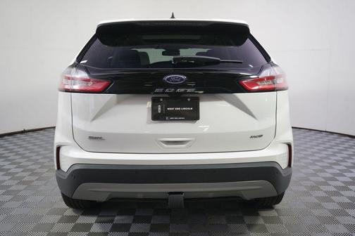Star White Metallic Tri-Coat 2022 Ford Edge SEL