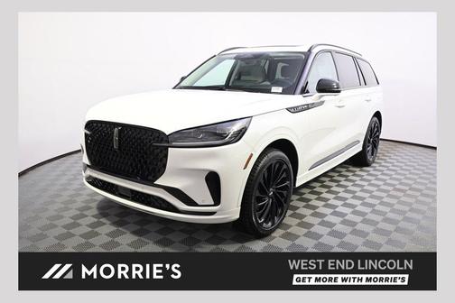 Pristine White Metallic Tri-Coat 2026 Lincoln Aviator Reserve AWD