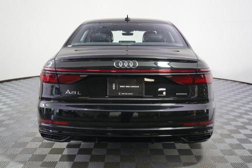Mythos Black Metallic 2021 Audi A8 L 60