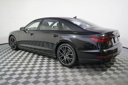 Mythos Black Metallic 2021 Audi A8 L 60