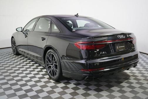Mythos Black Metallic 2021 Audi A8 L 60