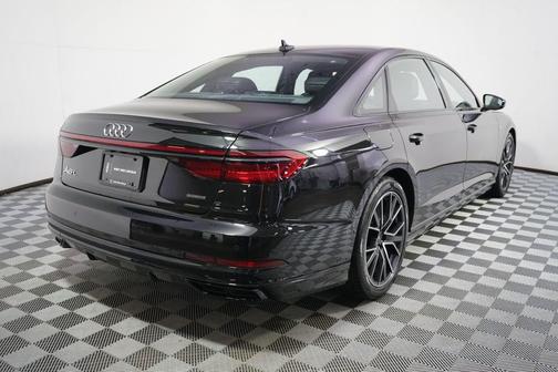 Mythos Black Metallic 2021 Audi A8 L 60