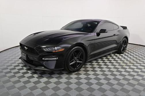 Shadow Black 2019 Ford Mustang EcoBoost Premium