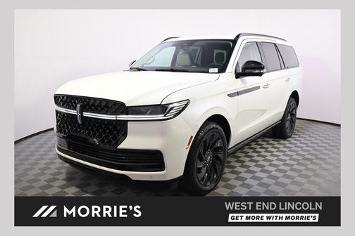 Pristine White Metallic Tri-Coat 2026 Lincoln Navigator Reserve
