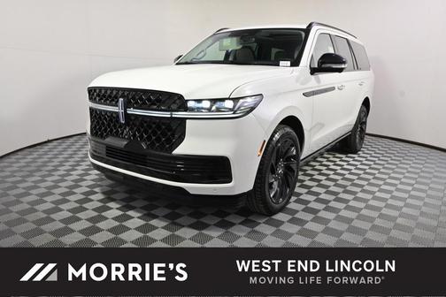 Pristine White Metallic Tri-Coat 2026 Lincoln Navigator Reserve