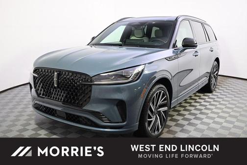 WHISPER BLUE MET CC 2026 Lincoln Aviator Black Label AWD