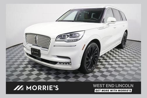 Pristine White 2021 Lincoln Aviator Reserve AWD