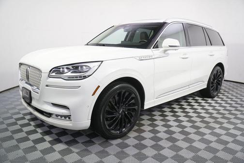 Pristine White 2021 Lincoln Aviator Reserve AWD