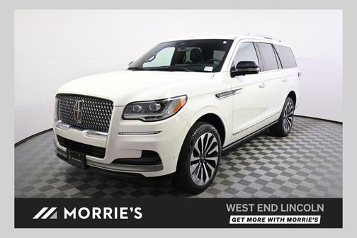 Pristine White Metallic Tri-Coat 2024 Lincoln Navigator Reserve