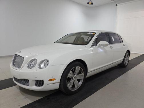 Glacier White 2010 Bentley Continental Flying Spur 4dr Sdn