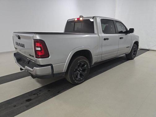 Billet Silver Metallic Clearcoat 2025 RAM 1500 Laramie 4x4 Crew Cab 5'7" Box