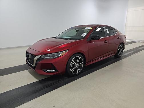Scarlet Ember Tintcoat 2023 Nissan Sentra SR CVT