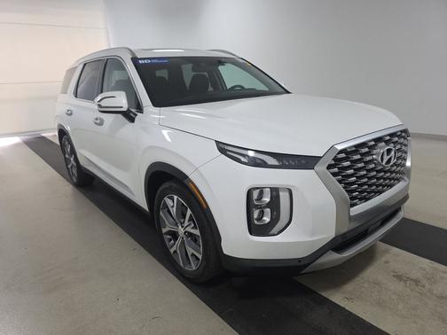 Hyper White 2020 Hyundai PALISADE SEL FWD