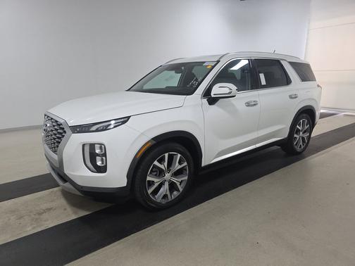 Hyper White 2020 Hyundai PALISADE SEL FWD