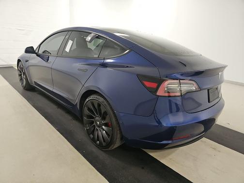 Deep Blue Metallic 2021 Tesla Model 3 Performance AWD