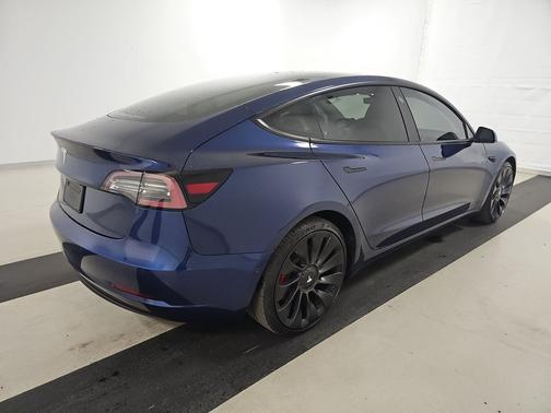 Deep Blue Metallic 2021 Tesla Model 3 Performance AWD