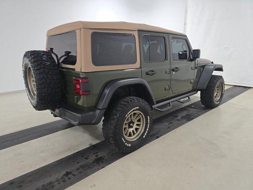 Sarge Green Clearcoat 2021 Jeep Wrangler Unlimited Rubicon 4x4