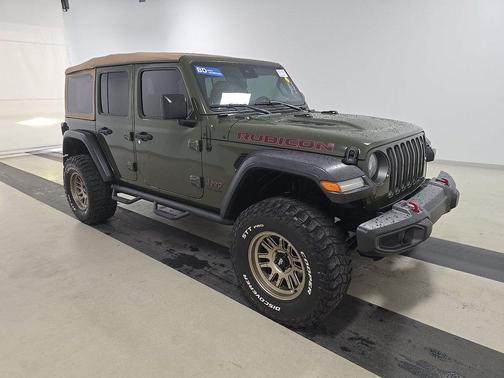 Sarge Green Clearcoat 2021 Jeep Wrangler Unlimited Rubicon 4x4