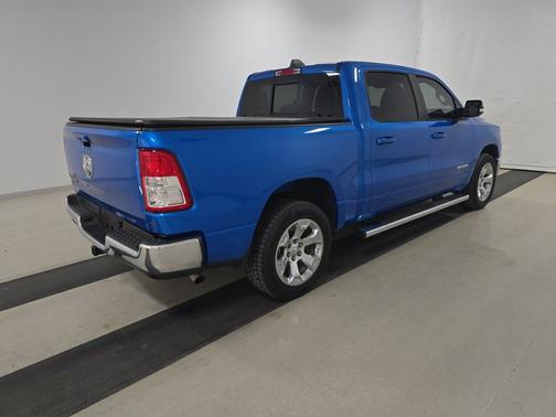 Hydro Blue Pearlcoat 2021 RAM 1500 Big Horn 4x2 Crew Cab 5'7" Box