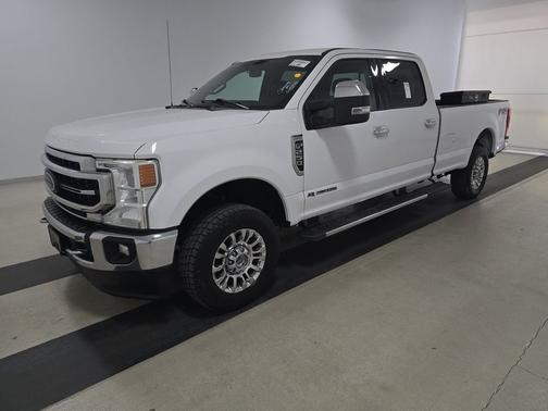 Oxford White 2020 Ford F-250 LARIAT 4WD Crew Cab 8' Box
