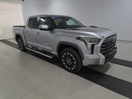 Celestial Silver Metallic 2024 Toyota Tundra Limited Hybrid CrewMax 5.5' Bed (Natl)