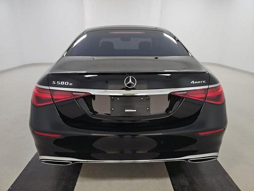 Black 2025 Mercedes-Benz S-Class S 580e 4MATIC Sedan