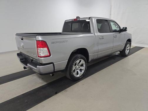Billet Silver Metallic Clearcoat 2022 RAM 1500 Big Horn 4x4 Crew Cab 5'7" Box