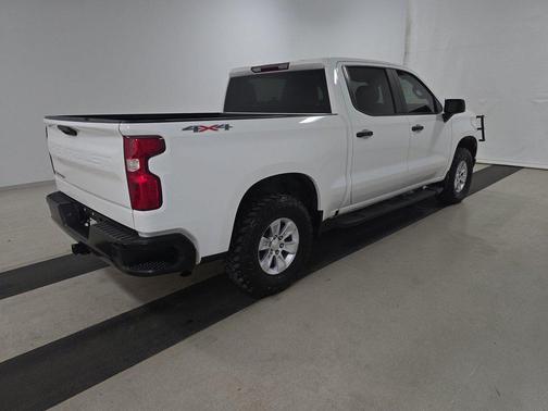 Summit White 2023 Chevrolet Silverado 1500 4WD Crew Cab 147" Work Truck