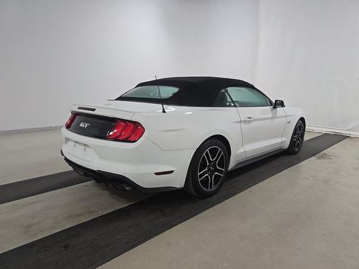 Oxford White 2019 Ford Mustang GT Premium Convertible